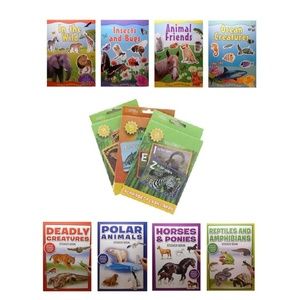 Animal Stickers & Cards Learn Play Activity Set 11